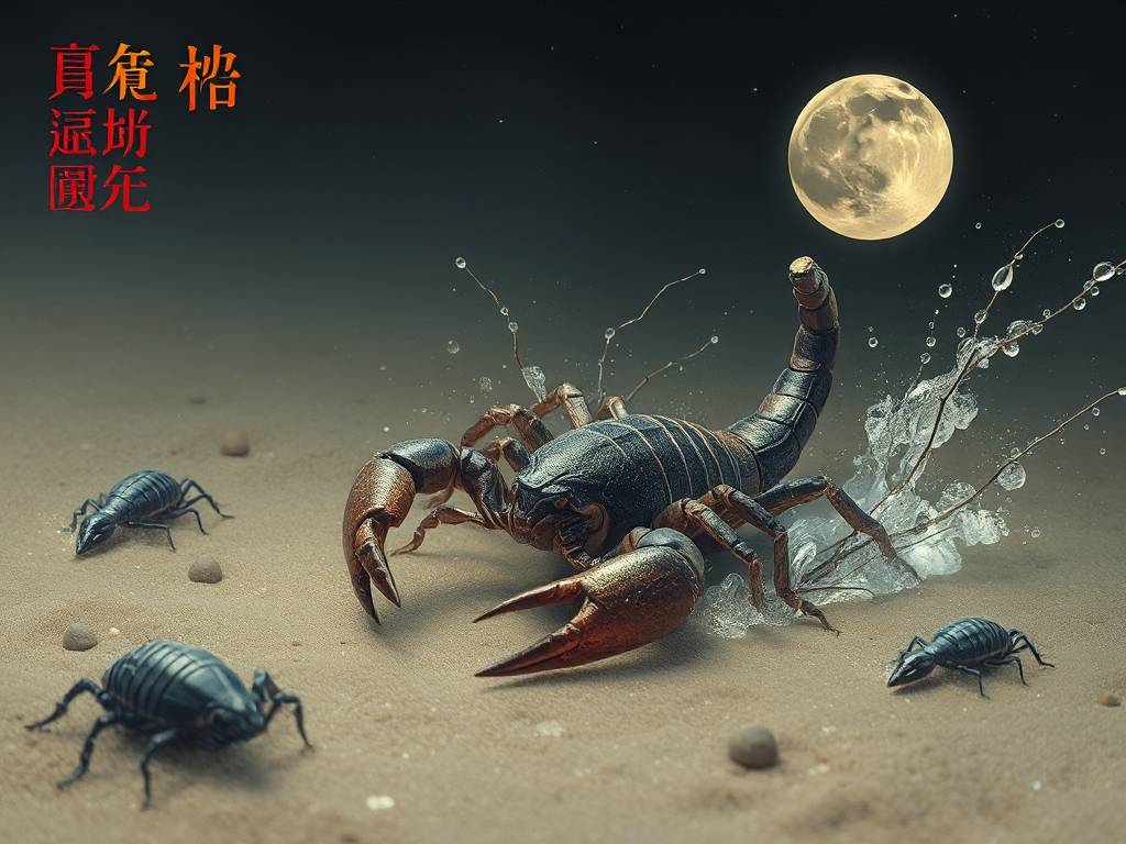 天蝎座图案跟英文有关吗
