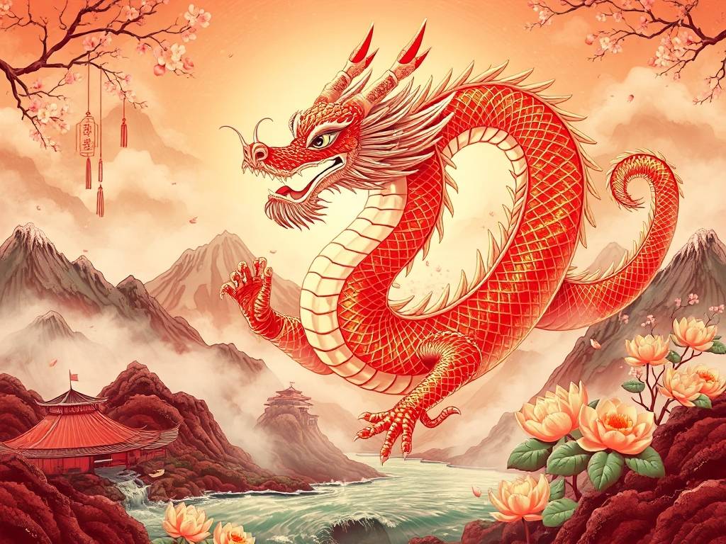 属龙人专用头像带来好运