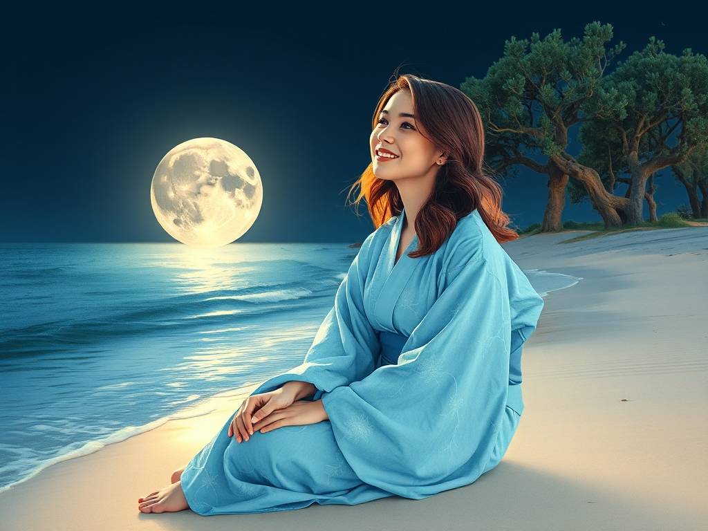 巨蟹女总对你笑说明什么