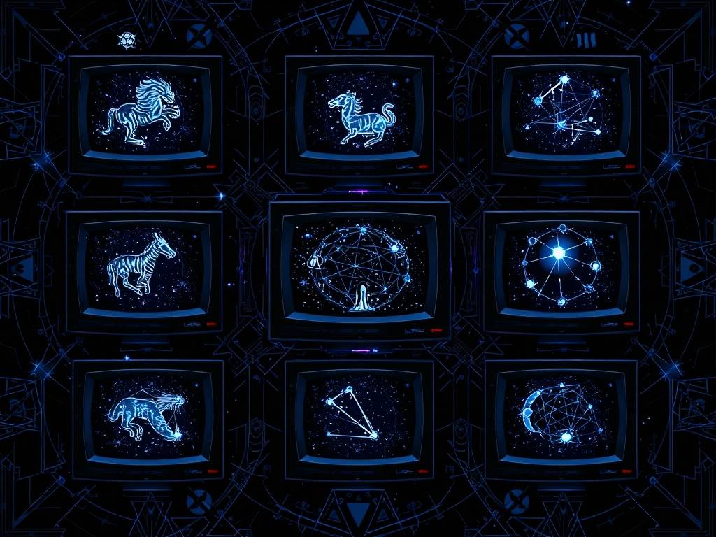 暗黑系列的12星座壁纸