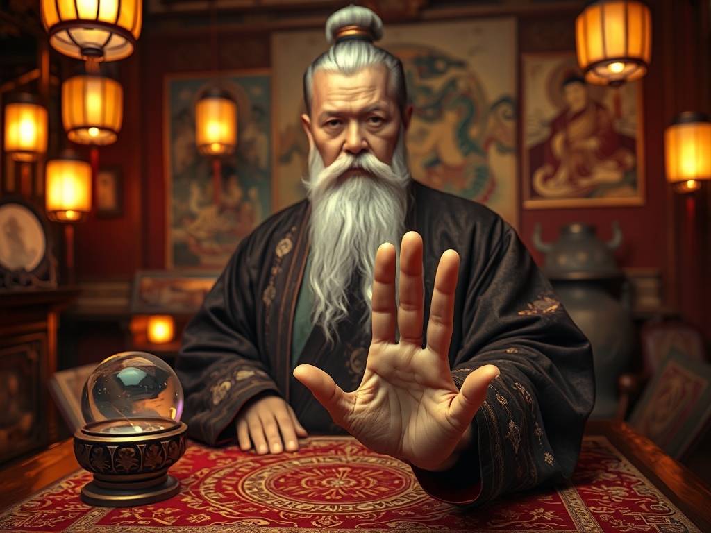 帝师直播讲解手相(1)