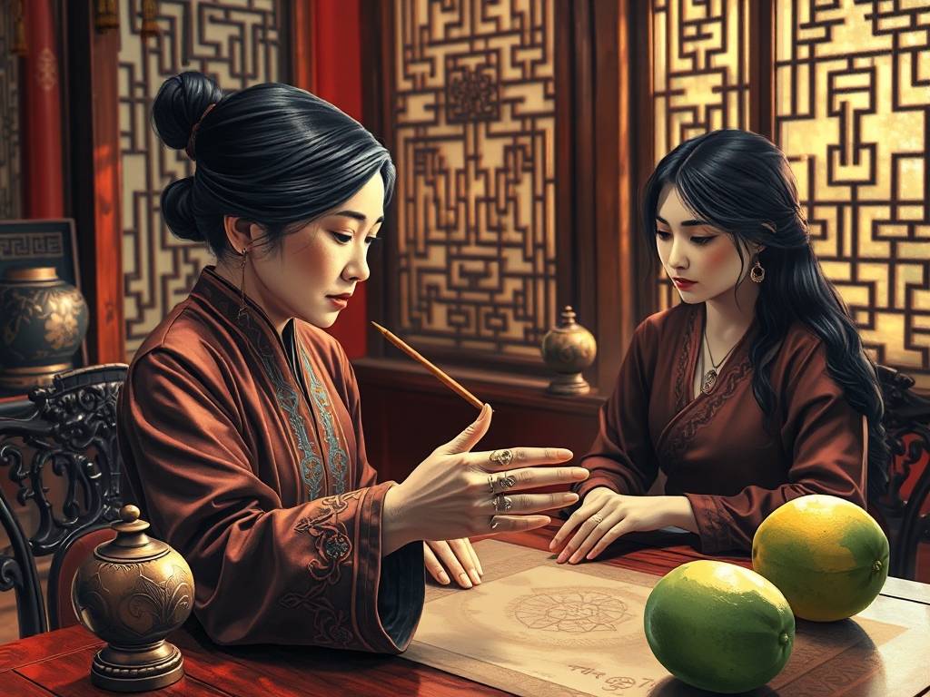 看手相算命图解 女性 婚姻线(1)