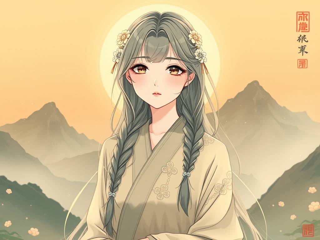 处女座古风头像女动漫仙气