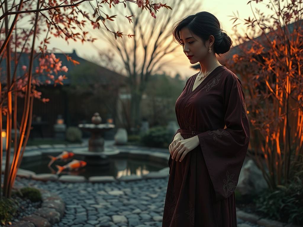 属鸡天蝎座女人都四十了看着很淑女像大家闺秀(1)