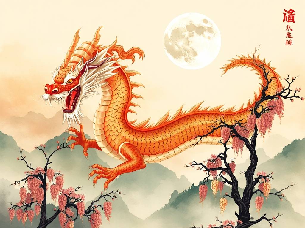 属龙挂什么画(1)