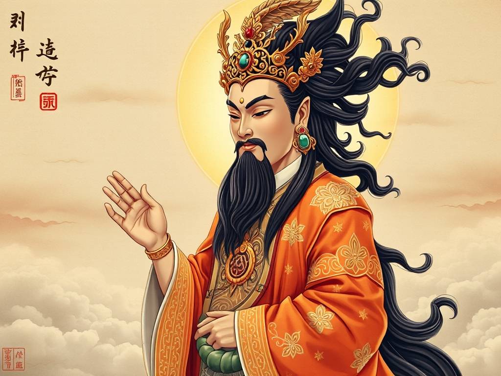 属马本命佛大势至菩萨图片(1)