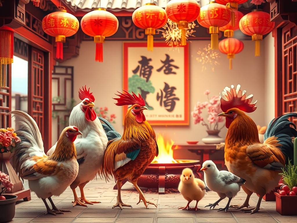 属鸡入户春节挂什么好