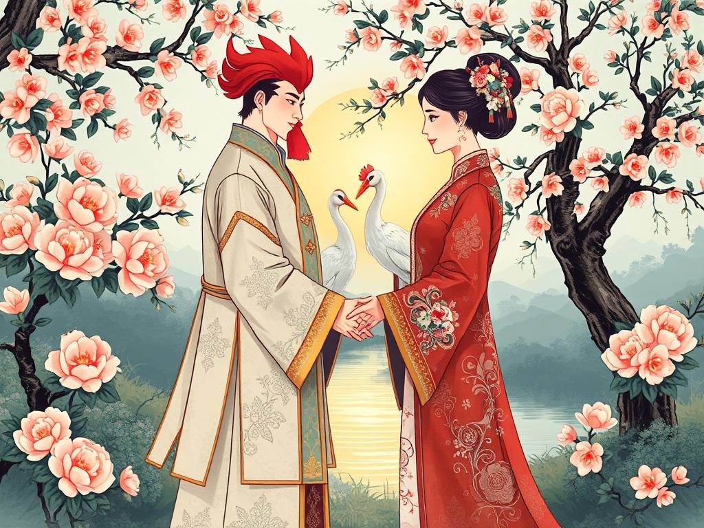 属鸡男和属鸡女的婚姻情况(1)