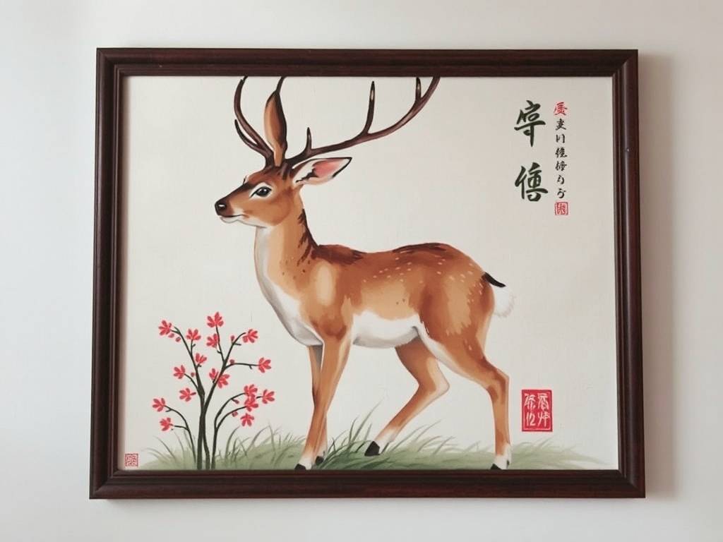 属兔家里挂鹿画有忌讳吗