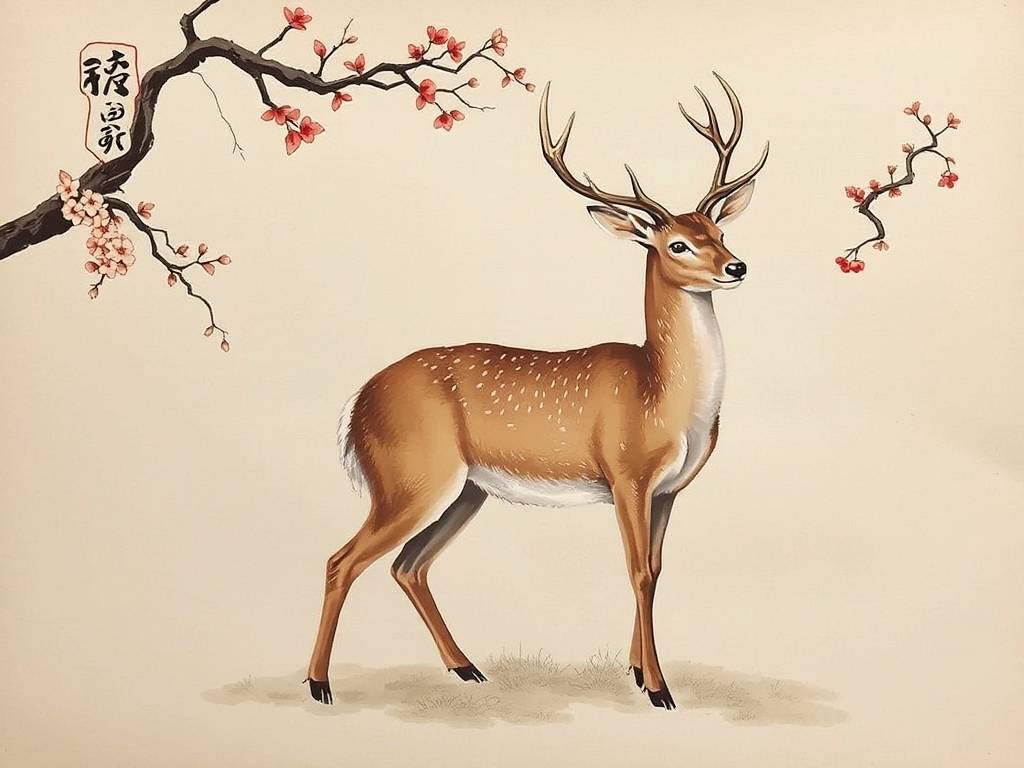 属兔家里挂鹿画有忌讳吗