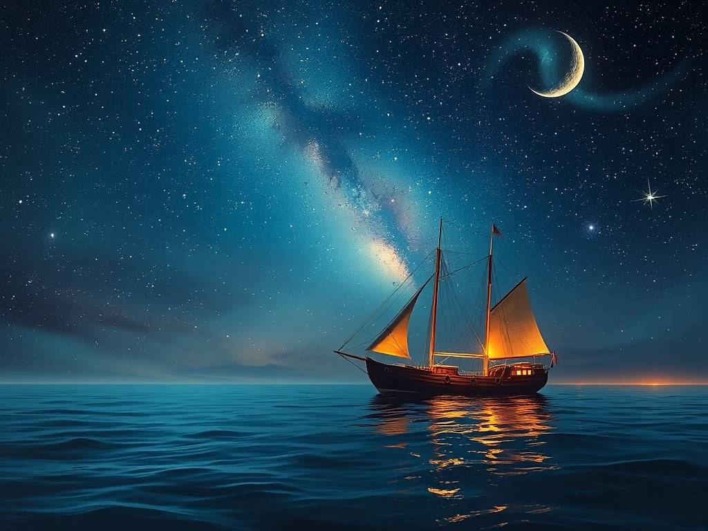 天马座星空图片