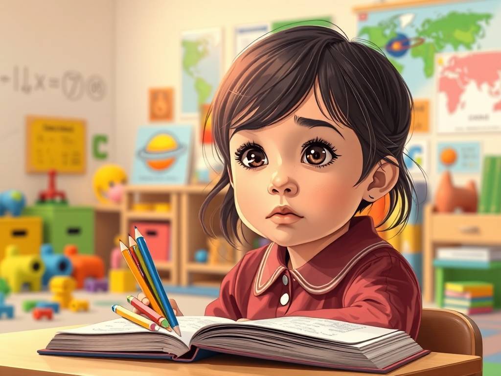 小孩子的面相看以后是不是学霸