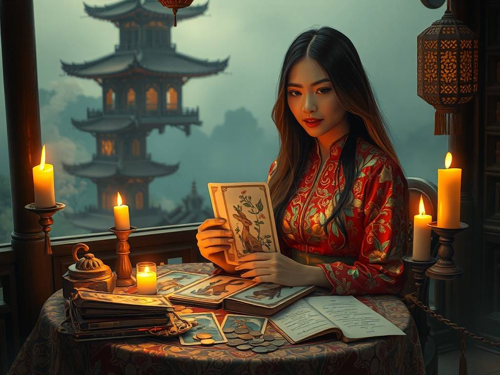 塔罗占卜性格特征分析图片