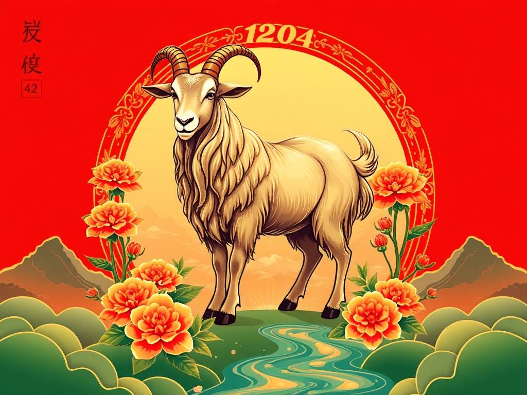 1979年羊人42岁吉祥物