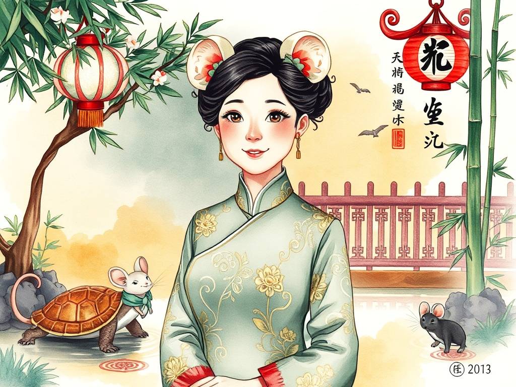 属鼠人喜用字