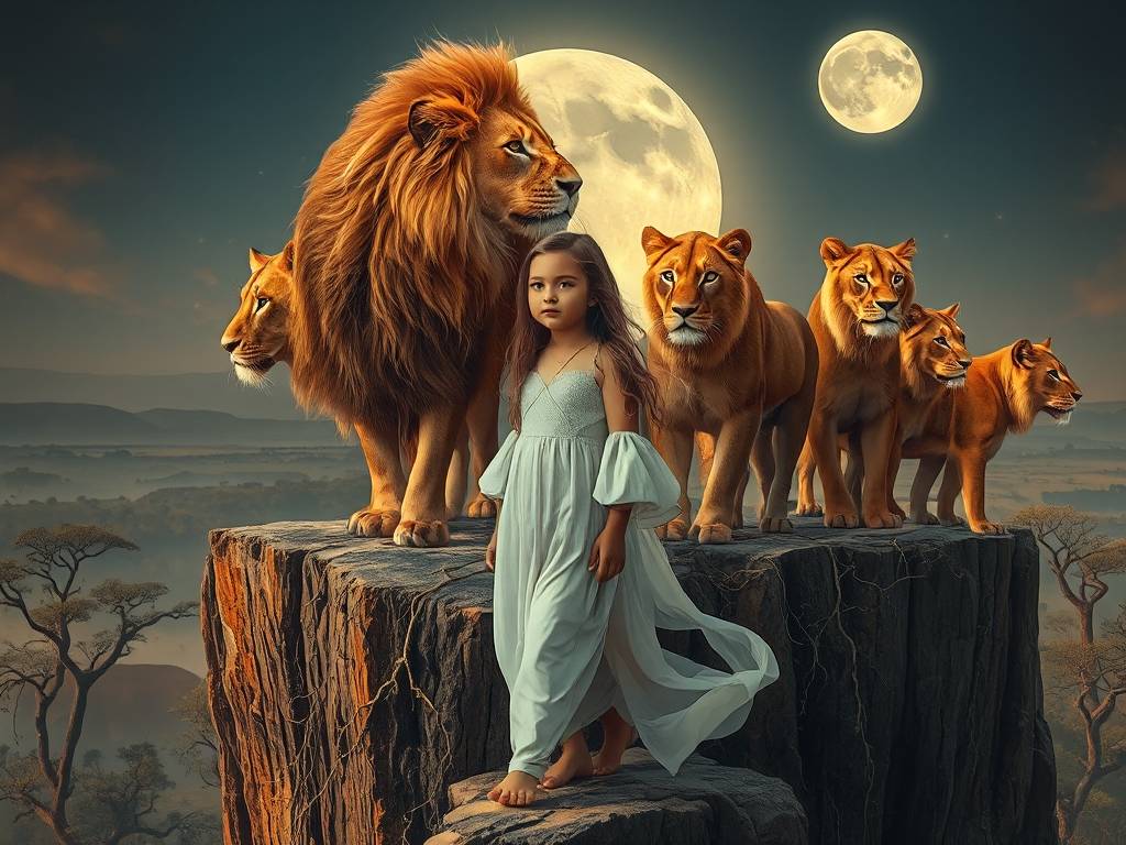 爸爸画的狮子座vs我画的狮子座图片
