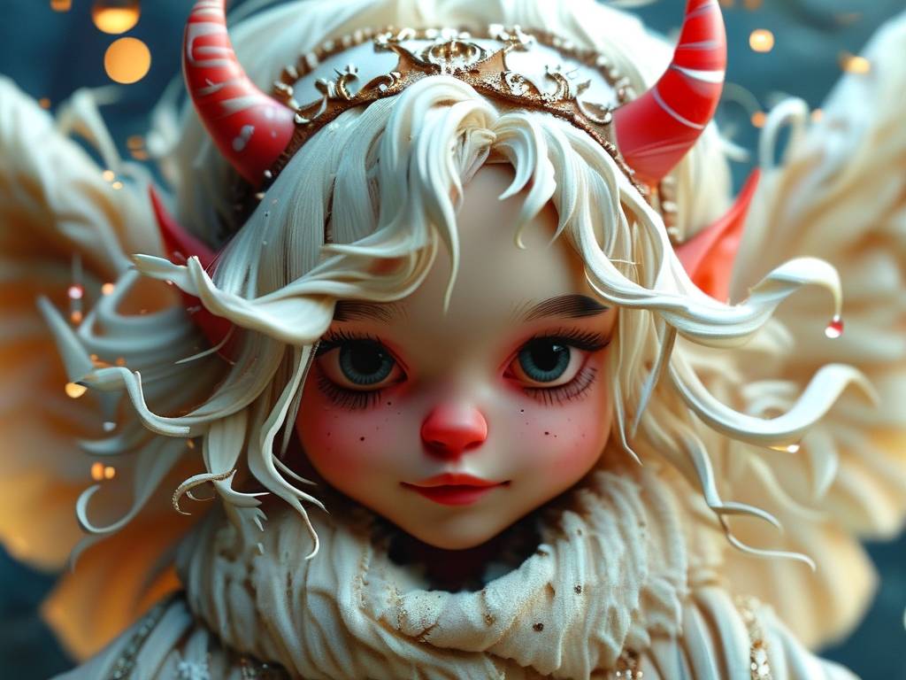 双子座壁纸天使和恶魔可爱型