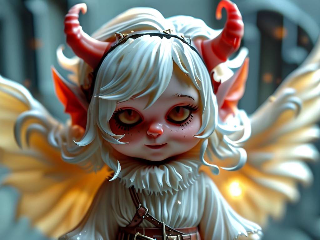 双子座壁纸天使和恶魔可爱型(1)