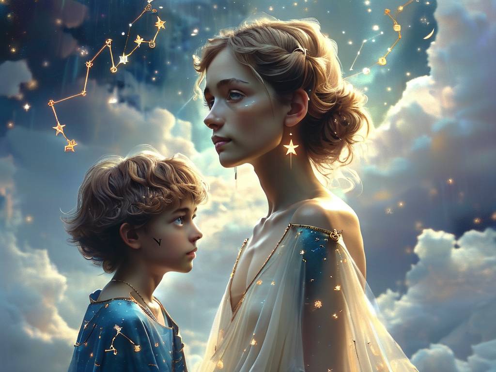 双子座的妈妈和双子座的儿子
