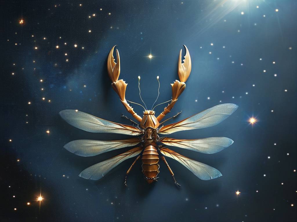 天蝎座图片星空图 星座