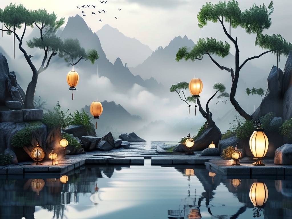 怎样看风水上的水口位置图(1)