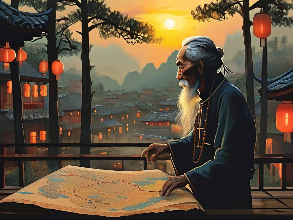 爷爷是个风水师,不知是不是泄露天机太多