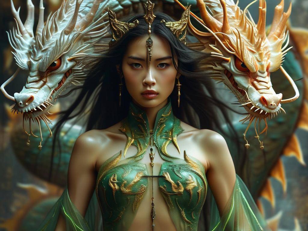 属龙的魔蝎女