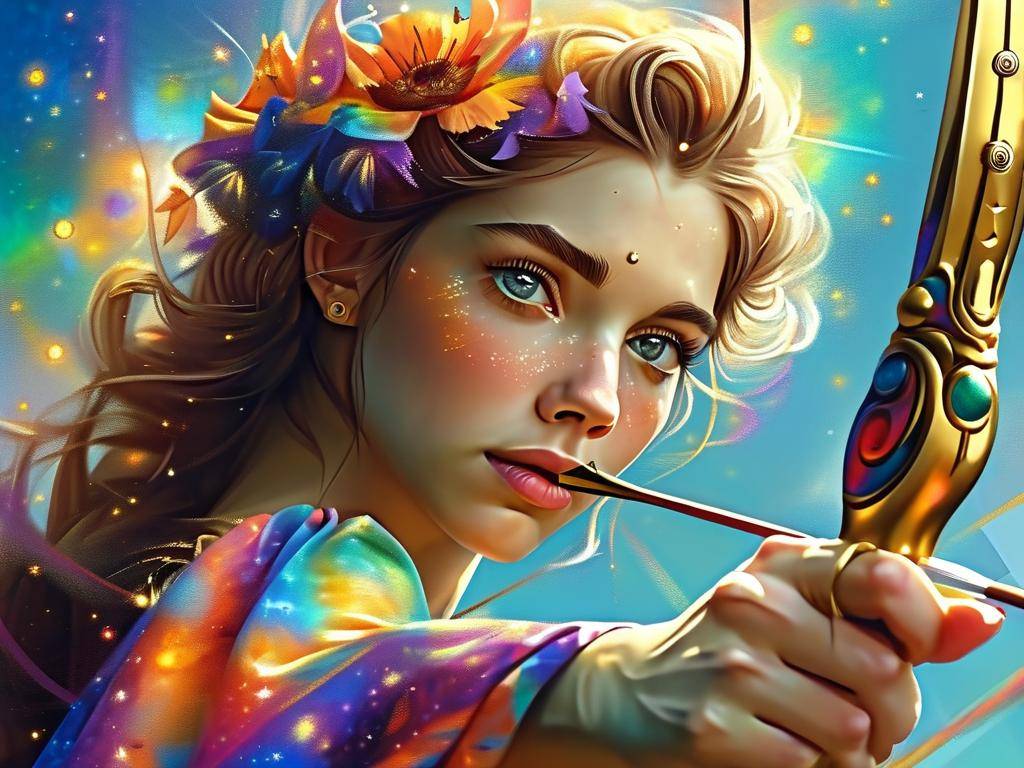 射手座头像动态女生图片