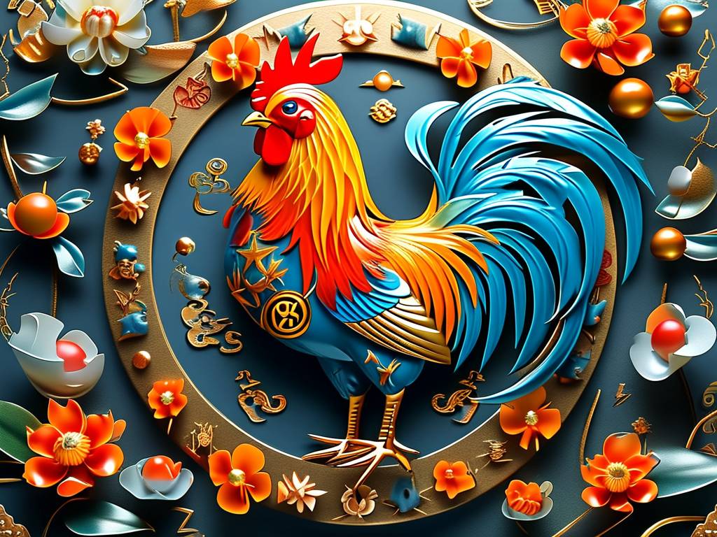 属鸡吉祥物挂件是什么(1)