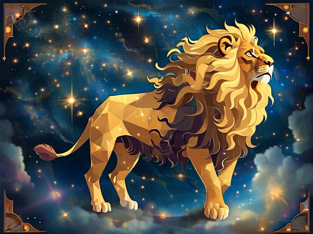 狮子座星宿图片
