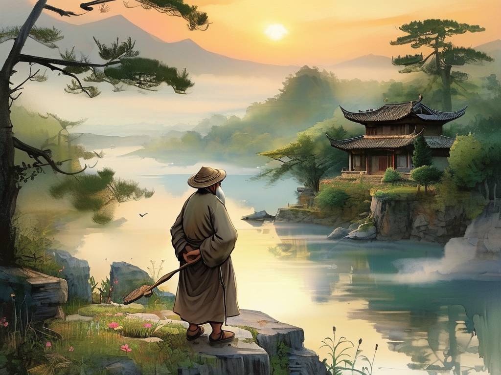 农村人看风水宝地(1)