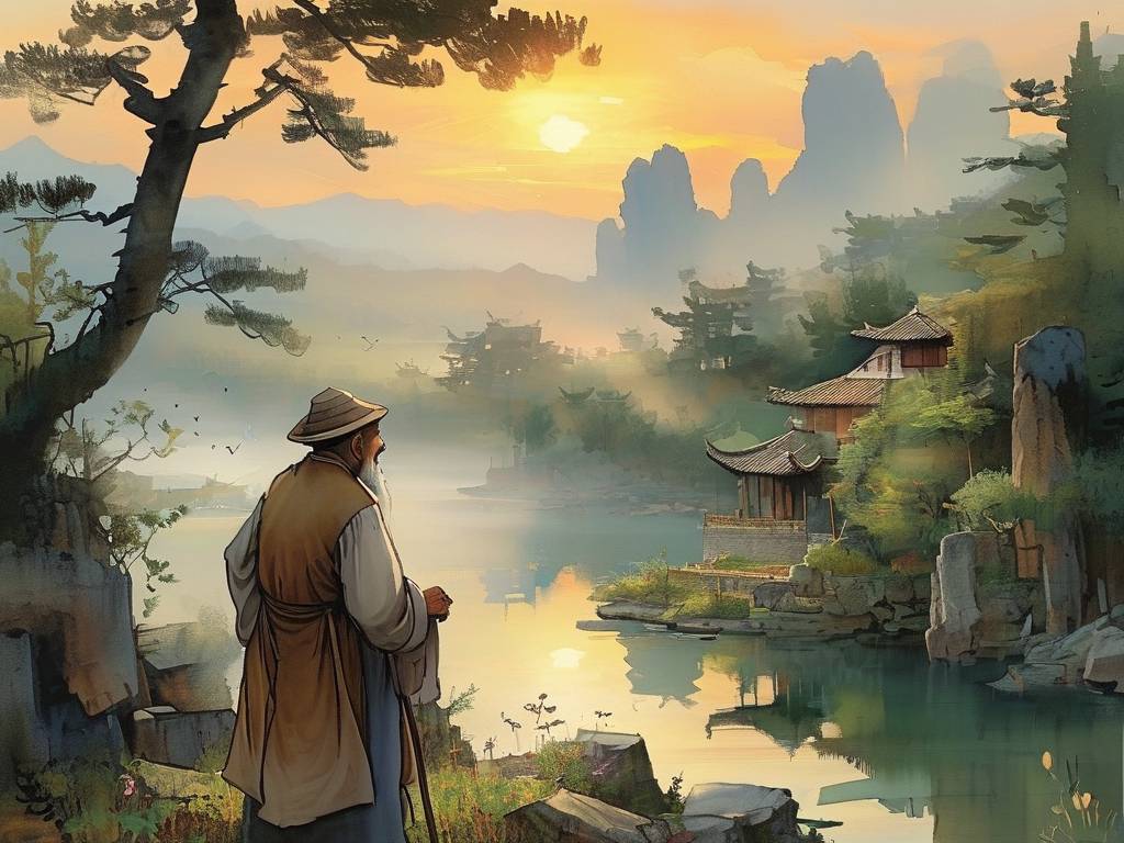 农村人看风水宝地