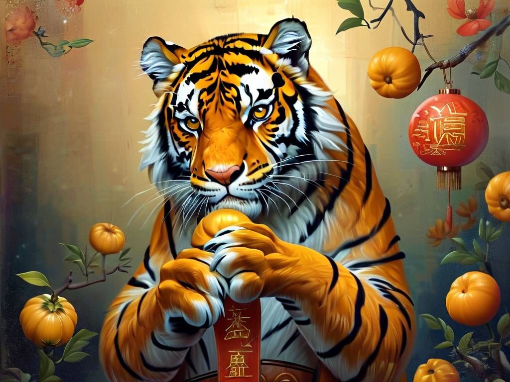 属虎取瑞寓意怎么样