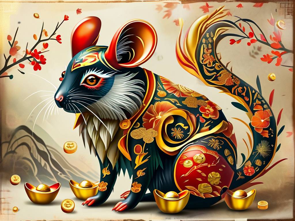 属鼠的吉祥旺财的字