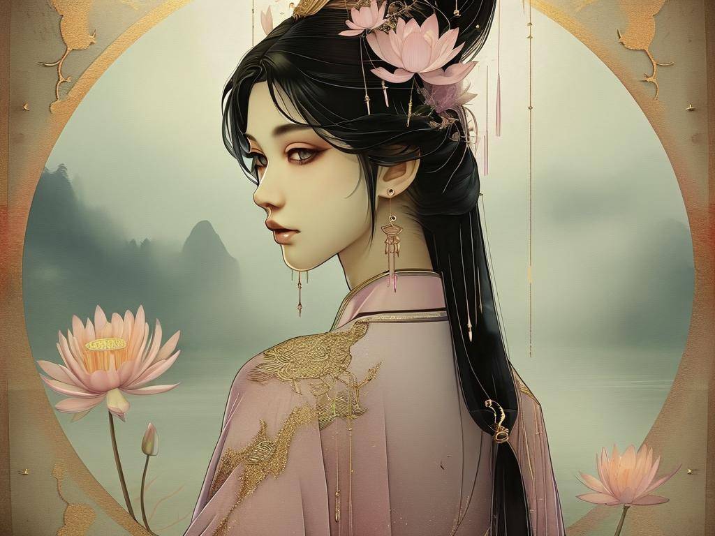 巨蟹座古风头像女动漫仙气(1)