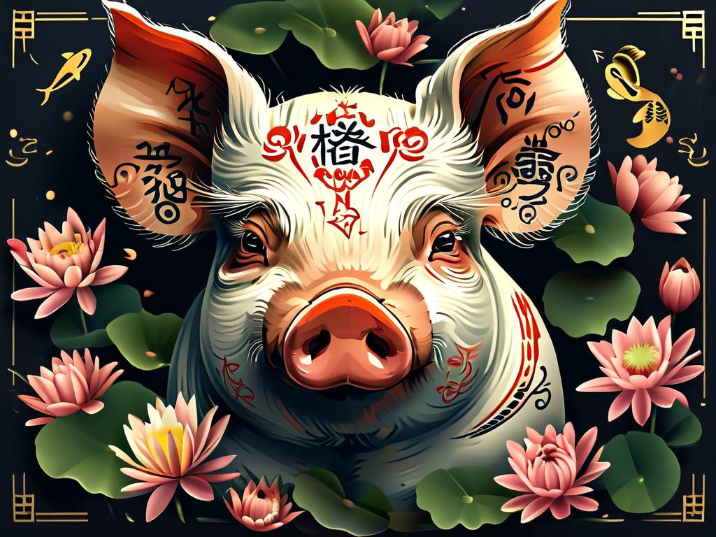 生肖属猪的纹什么纹身最好