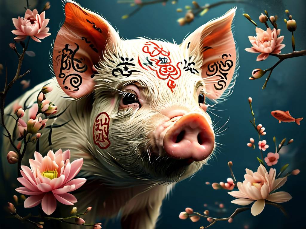 生肖属猪的纹什么纹身最好