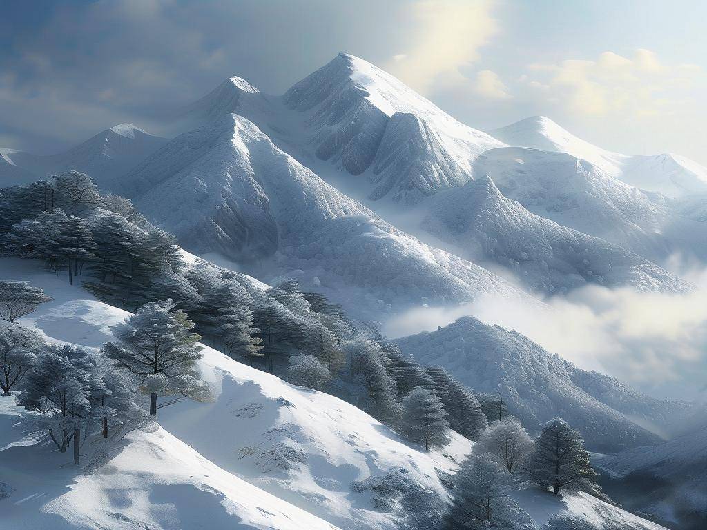 梦见山上白雪皑皑什么意思