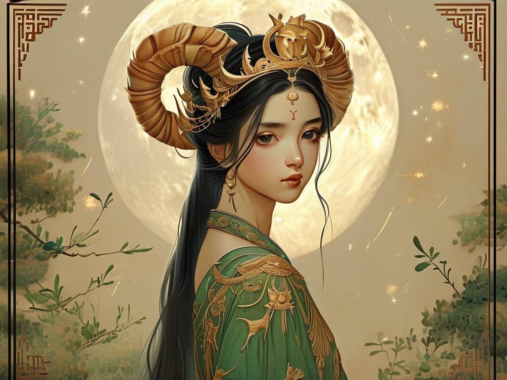 白羊座古风公主怎么画(1)