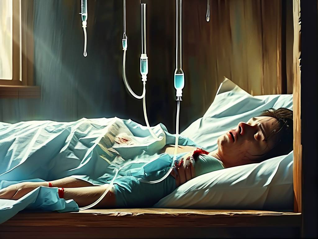 梦见自己生病打吊针回血是什么意思