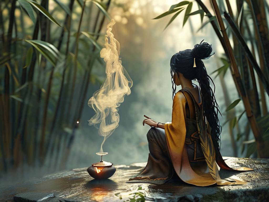 用烟算命的是什么仙