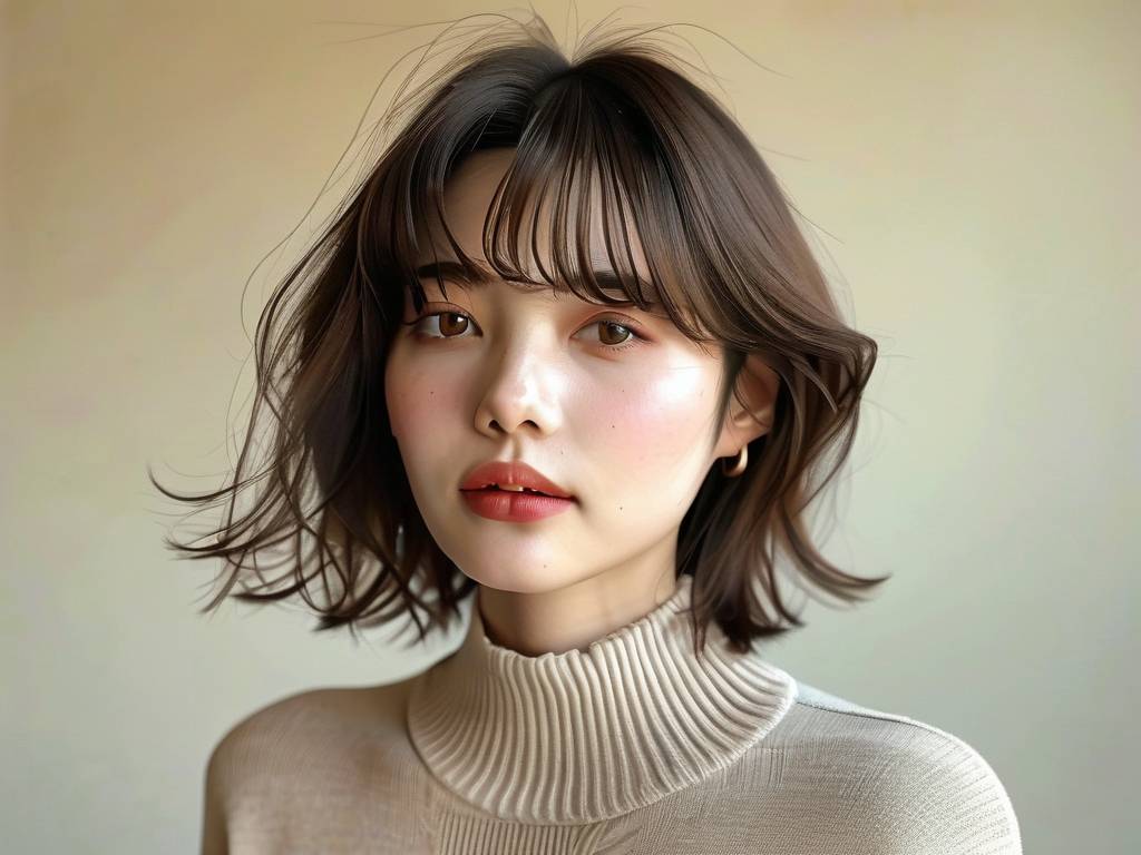 巨蟹座女生适合什么刘海