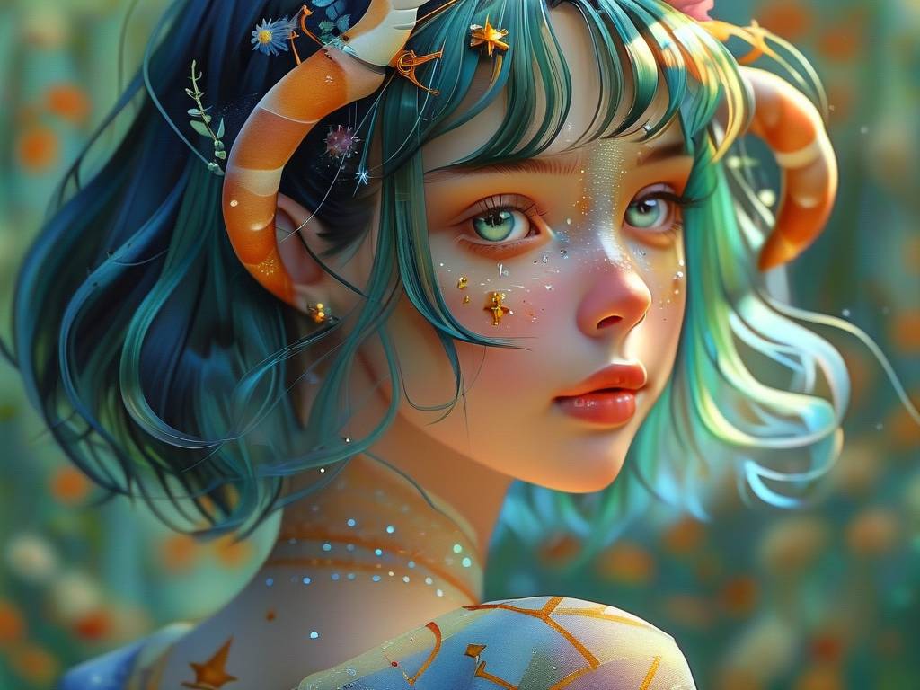 处女座头像女动漫人物 可爱