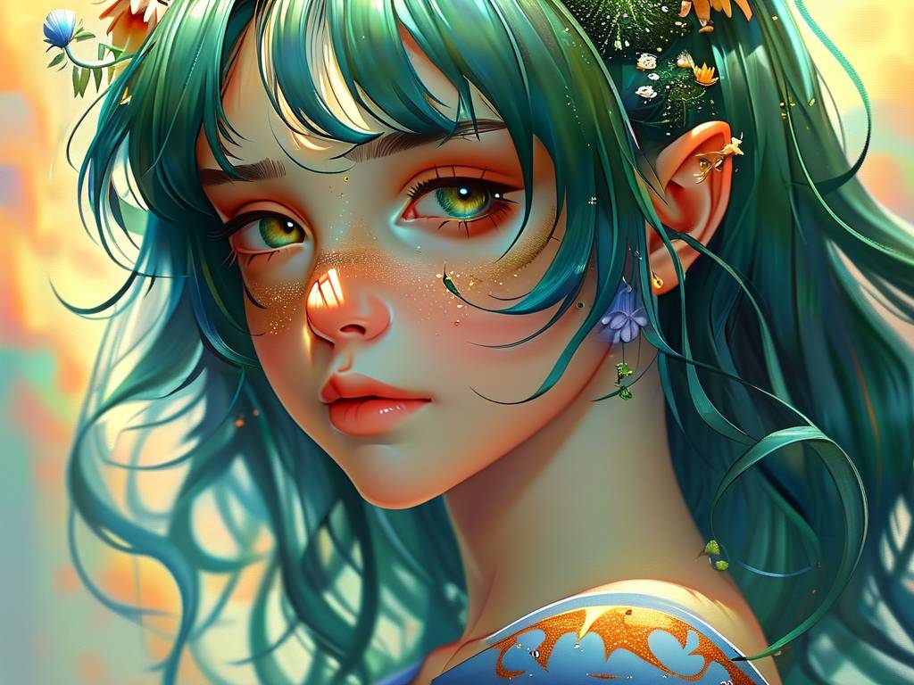 处女座头像女动漫人物 可爱(1)