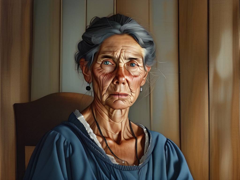 穷面相的女人