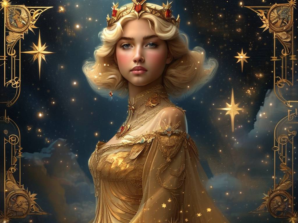 十二星座狮子座公主头像女