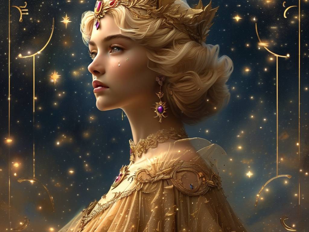 十二星座狮子座公主头像女(1)