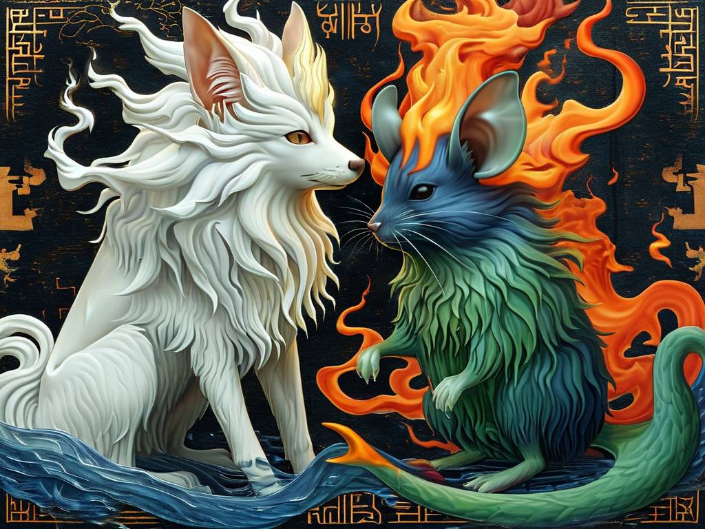 属狗的火命和属鼠的水命