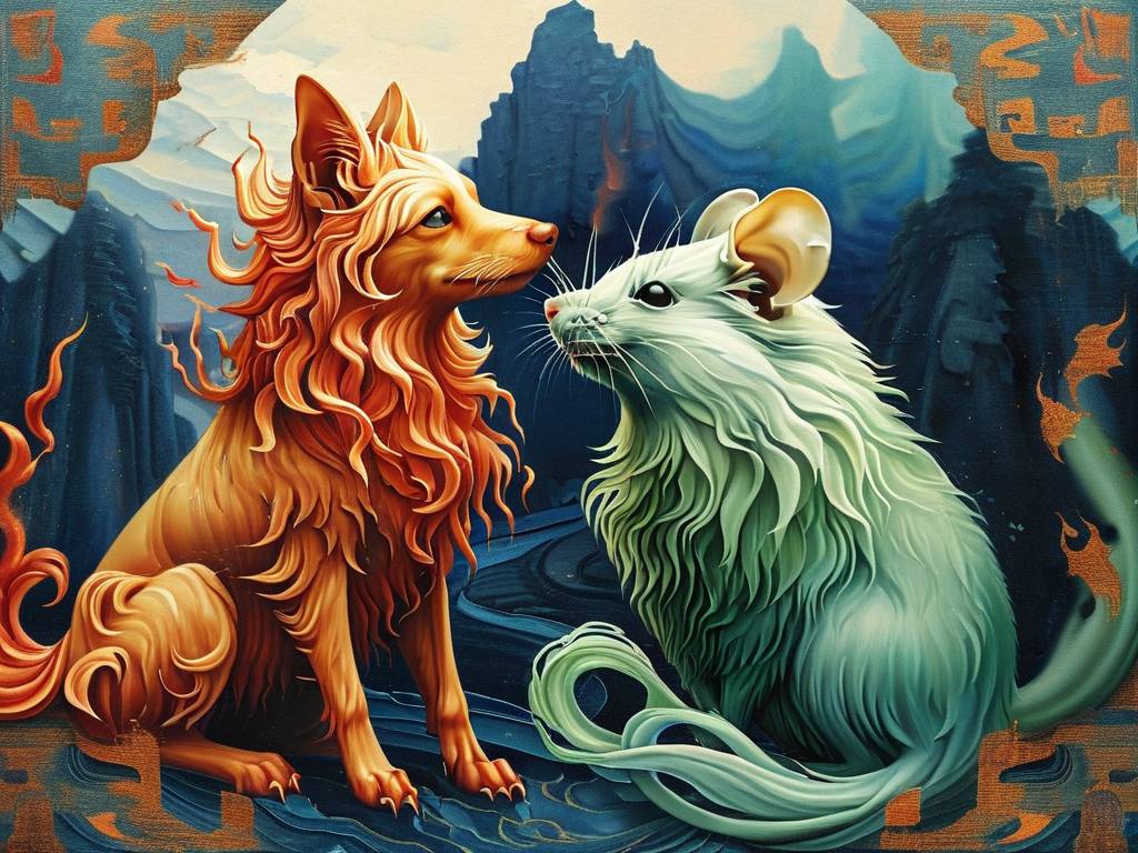 属狗的火命和属鼠的水命