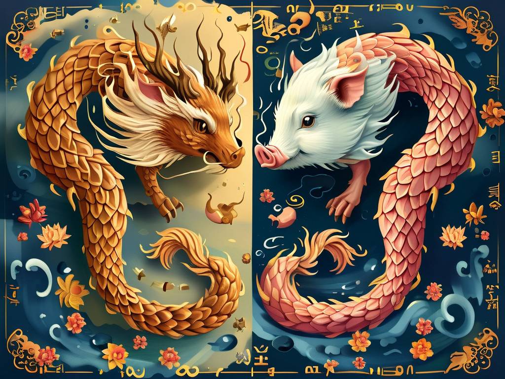 龙和属猪的属相合不合